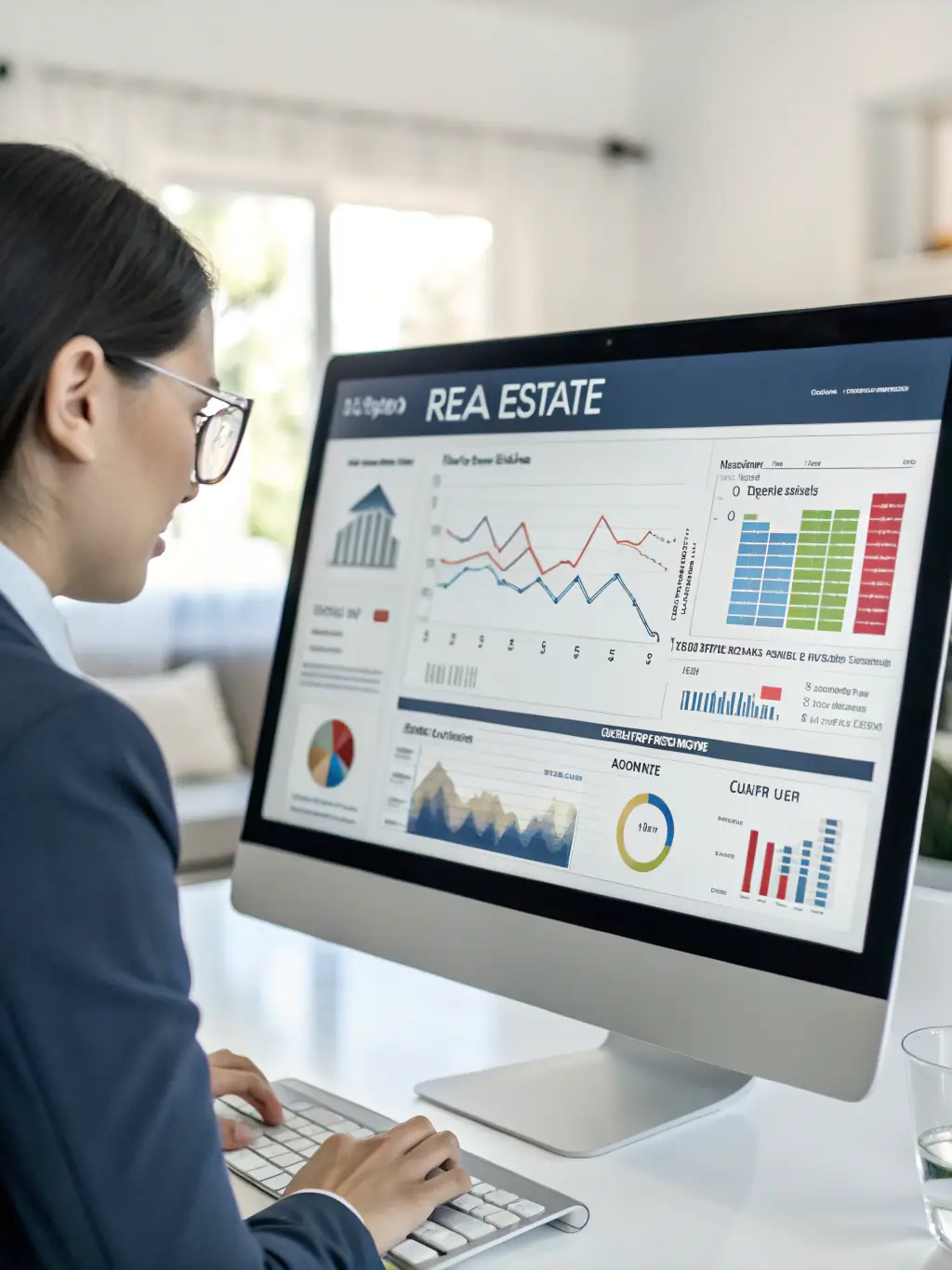 A clear and informative dashboard displaying analytics and performance metrics, demonstrating measurable results for 90x Scale.